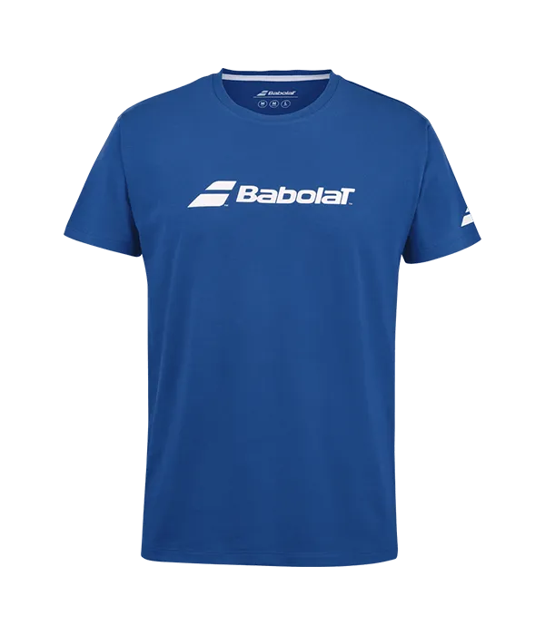 Maglietta Babolat Exercise Tee Blu Scuro