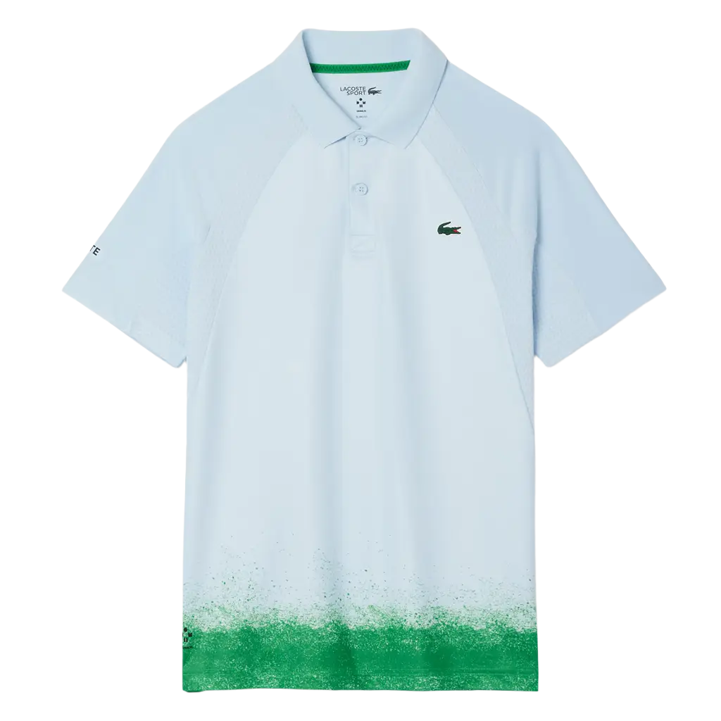 Polo Lacoste azzurra