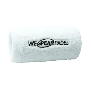 Polsino lungo We Speak Padel Bianco